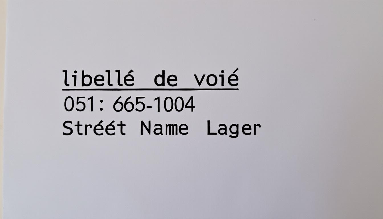 découvrez si le libellé de voie doit obligatoirement apparaître sur les factures, les obligations légales à respecter et les bonnes pratiques pour une adresse conforme.