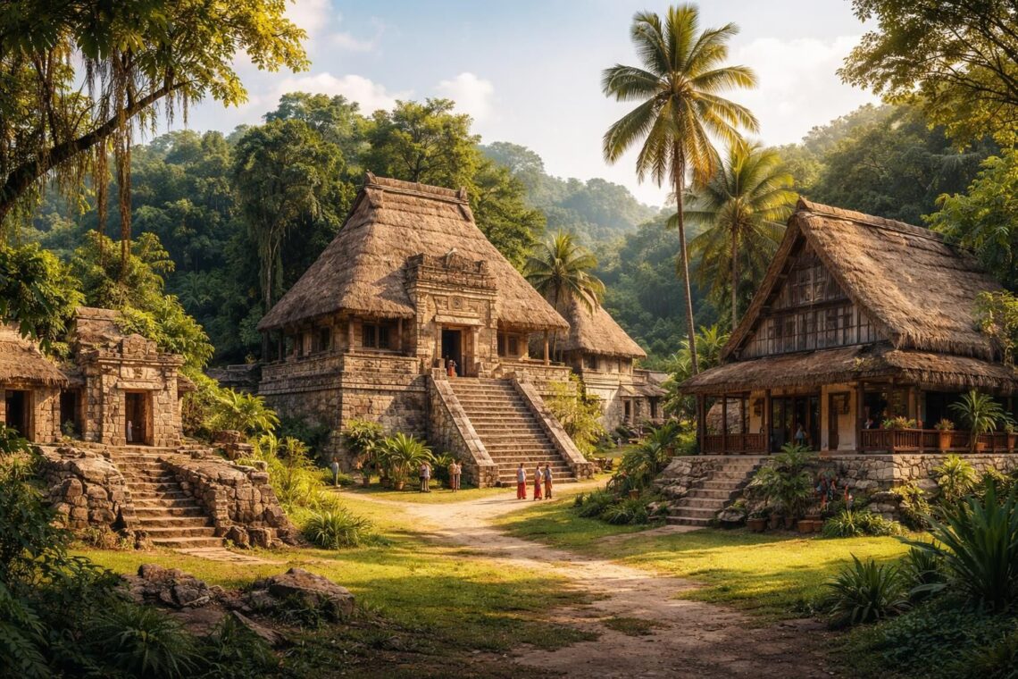 explorez l'architecture unique des maisons mayas et découvrez leur évolution à travers les siècles, mêlant histoire, culture et savoir-faire ancestral.