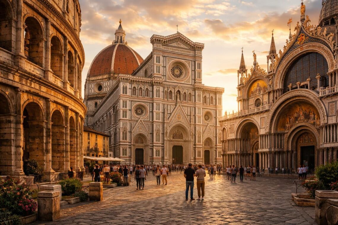 découvrez l'architecture italienne à travers ses chefs-d'œuvre emblématiques, alliant histoire, art et innovation à admirer absolument.