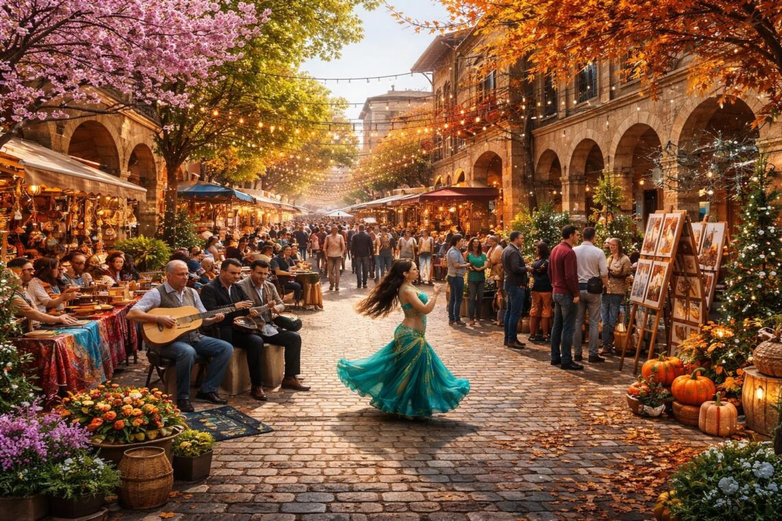 découvrez toute l'année les événements culturels passionnants du quartier qanat, entre traditions, arts et animations pour tous les goûts.