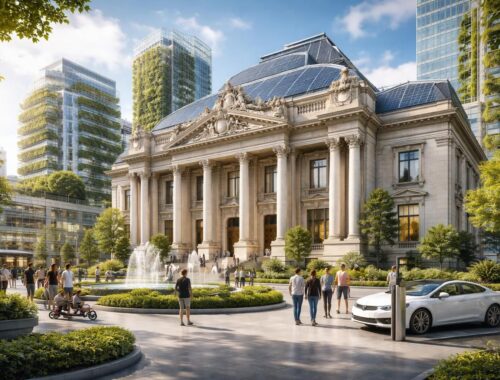 explorez comment l'architecture beaux-arts s'adapte et évolue pour relever les défis contemporains, alliant tradition et innovation dans un monde en mutation.