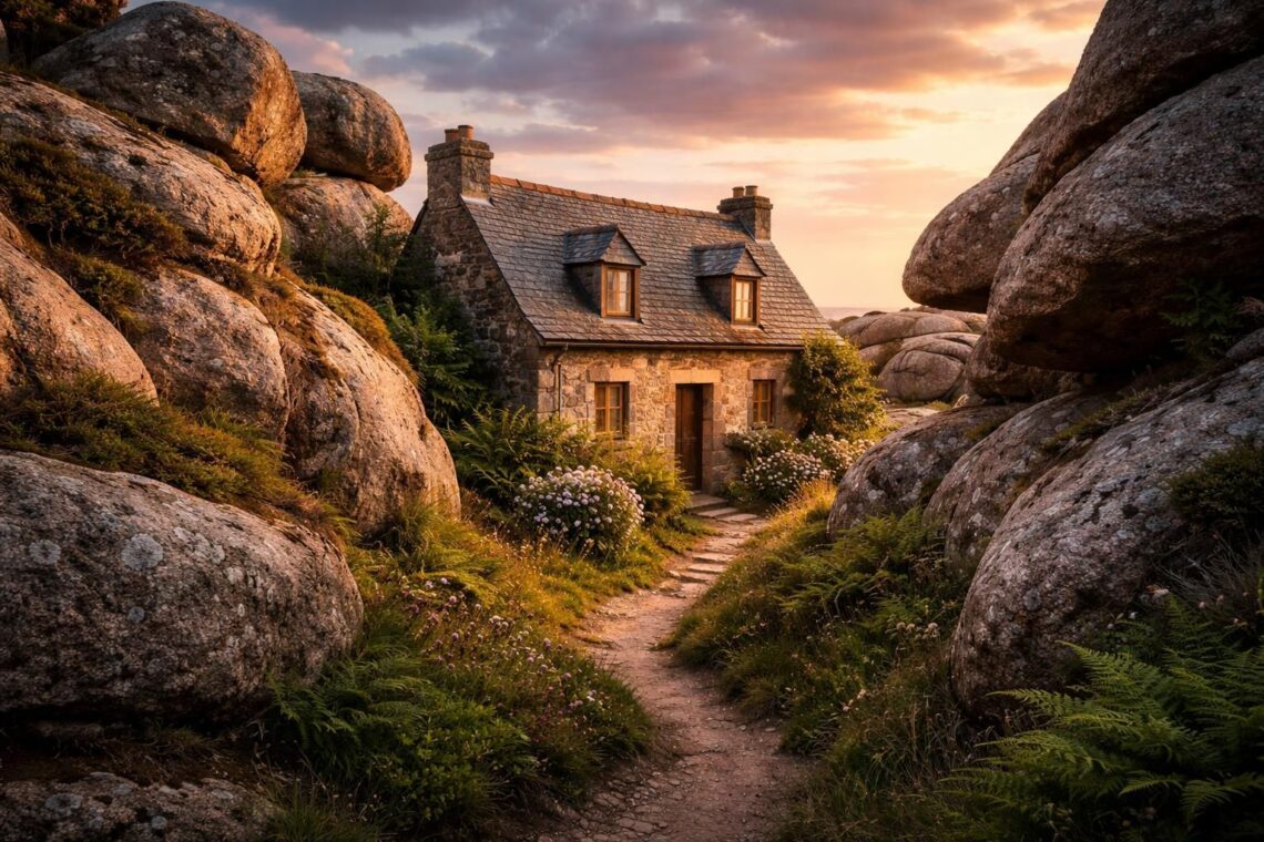 découvrez les secrets bien gardés de la maison unique nichée entre les rochers à ploumanac'h, un lieu plein d'histoire et de charme exceptionnel.