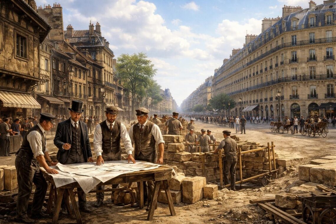 découvrez l'origine du style haussmannien, un équilibre unique entre révolution architecturale et respect des traditions françaises.