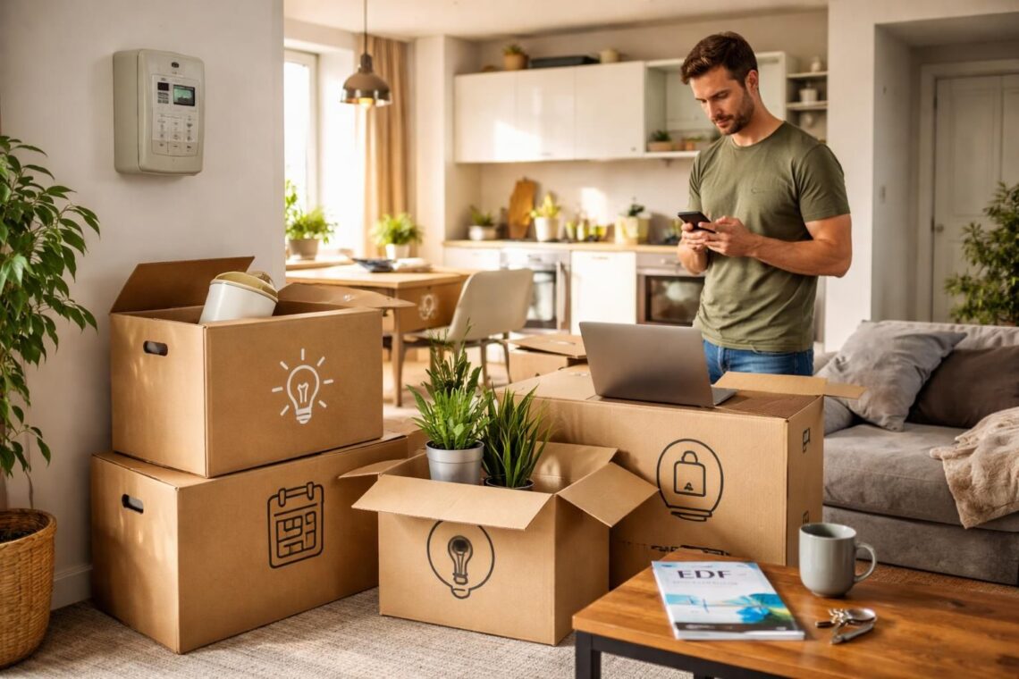 découvrez quand et comment prévenir edf de votre déménagement pour gérer votre contrat d'énergie sans interruption et éviter les frais inutiles.