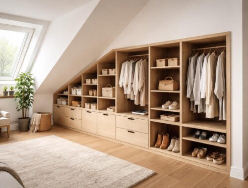 découvrez comment choisir un meuble dressing bas adapté aux sous-pentes pour optimiser efficacement vos rangements et gagner de l'espace dans votre intérieur.