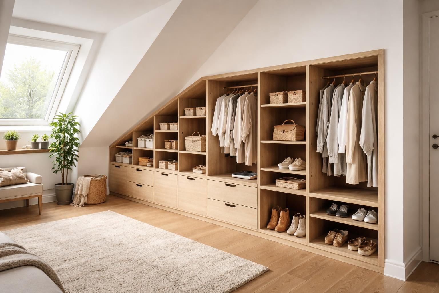 découvrez comment choisir un meuble dressing bas adapté aux sous-pentes pour optimiser efficacement vos rangements et gagner de l'espace dans votre intérieur.
