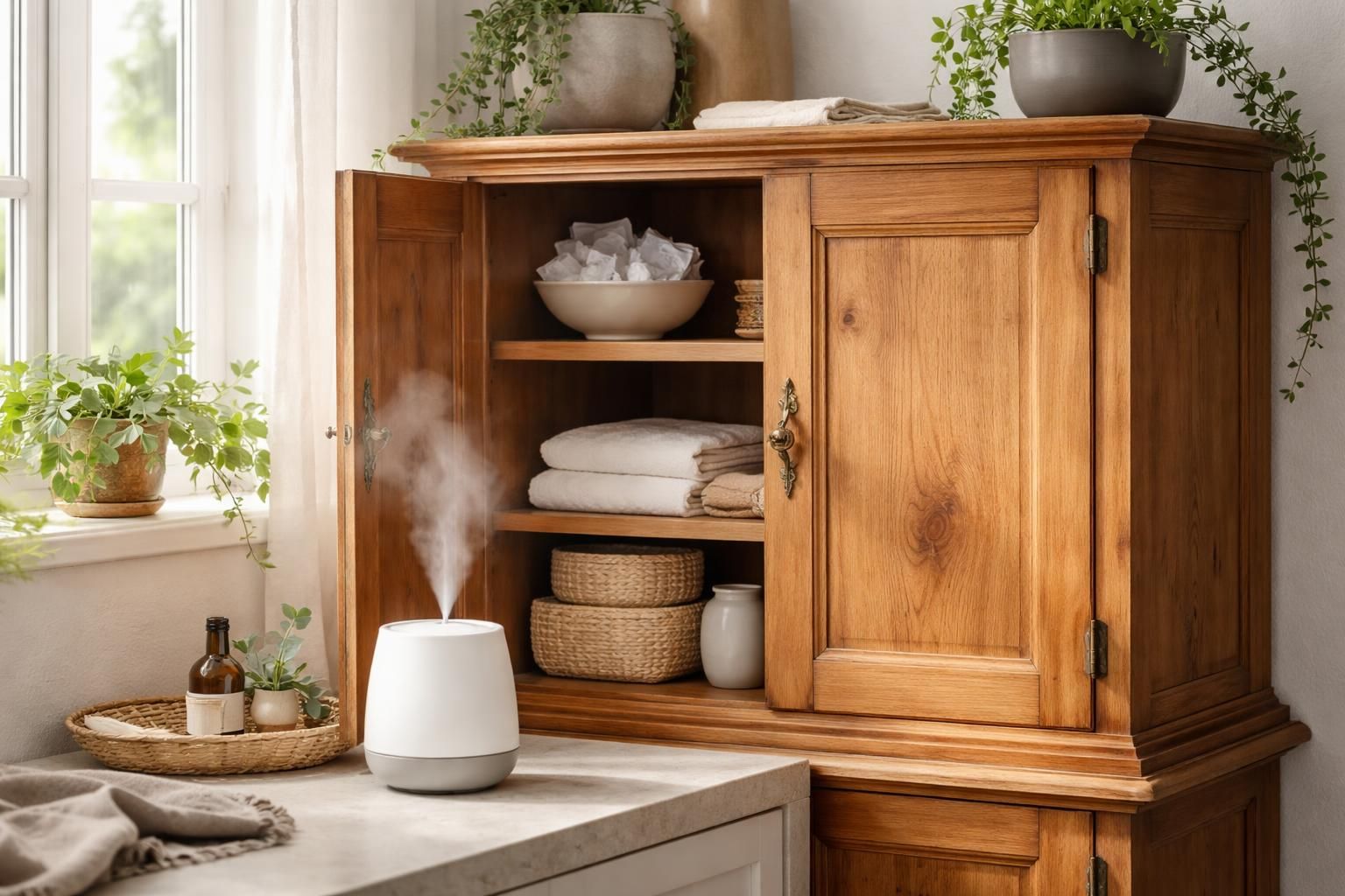 découvrez des méthodes efficaces pour éliminer l'odeur d'humidité de vos meubles en bois et retrouvez un intérieur sain et agréable.