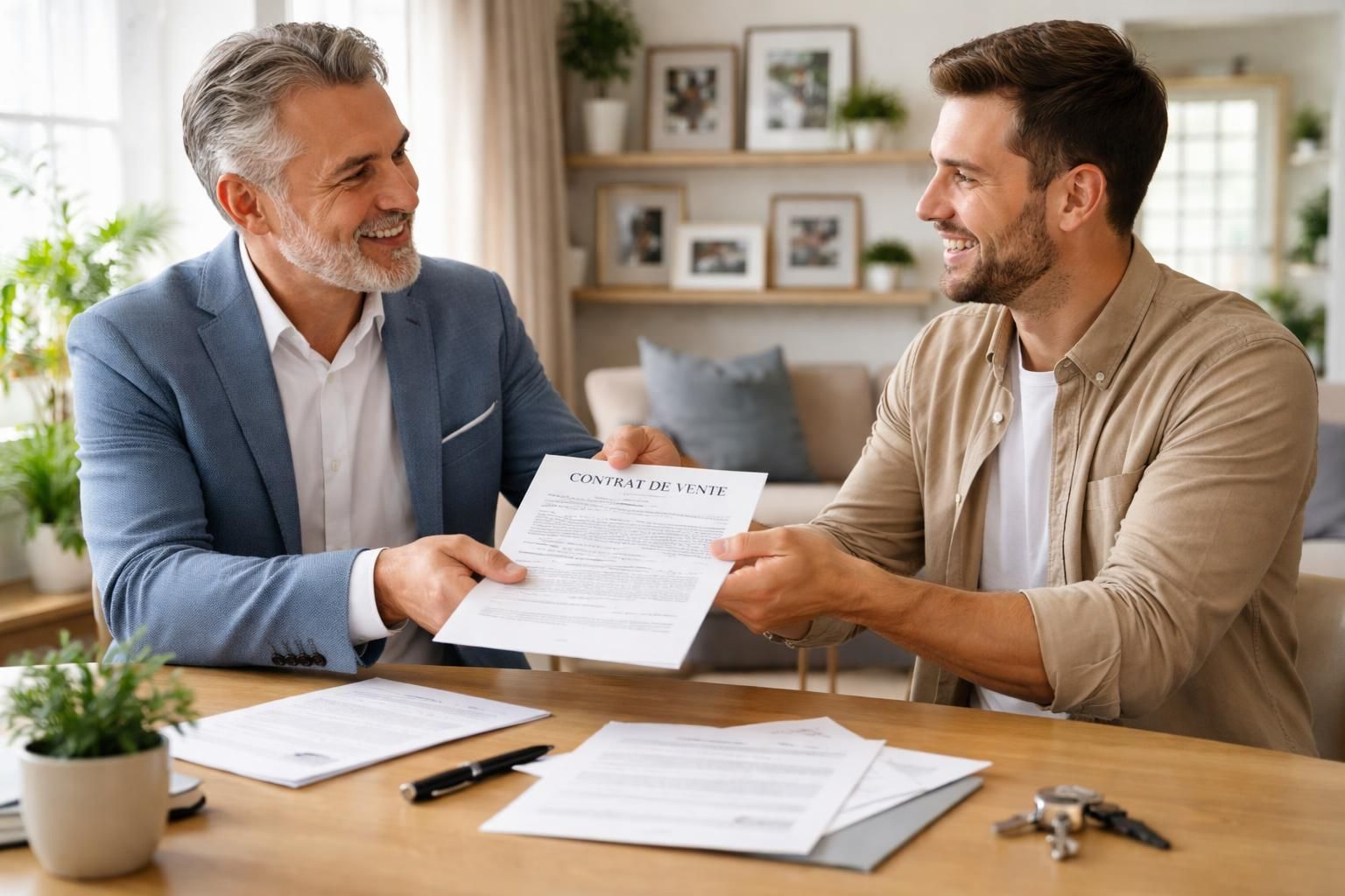 découvrez les démarches, obligations légales et conseils pour vendre une maison à l'un de vos fils en toute sécurité.