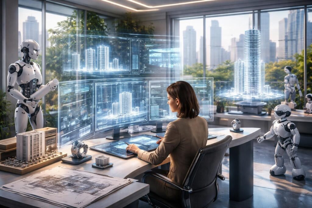 découvrez comment l'intelligence artificielle transforme le métier d'architecte en 2026 et explorez les perspectives d'avenir de cette profession innovante.